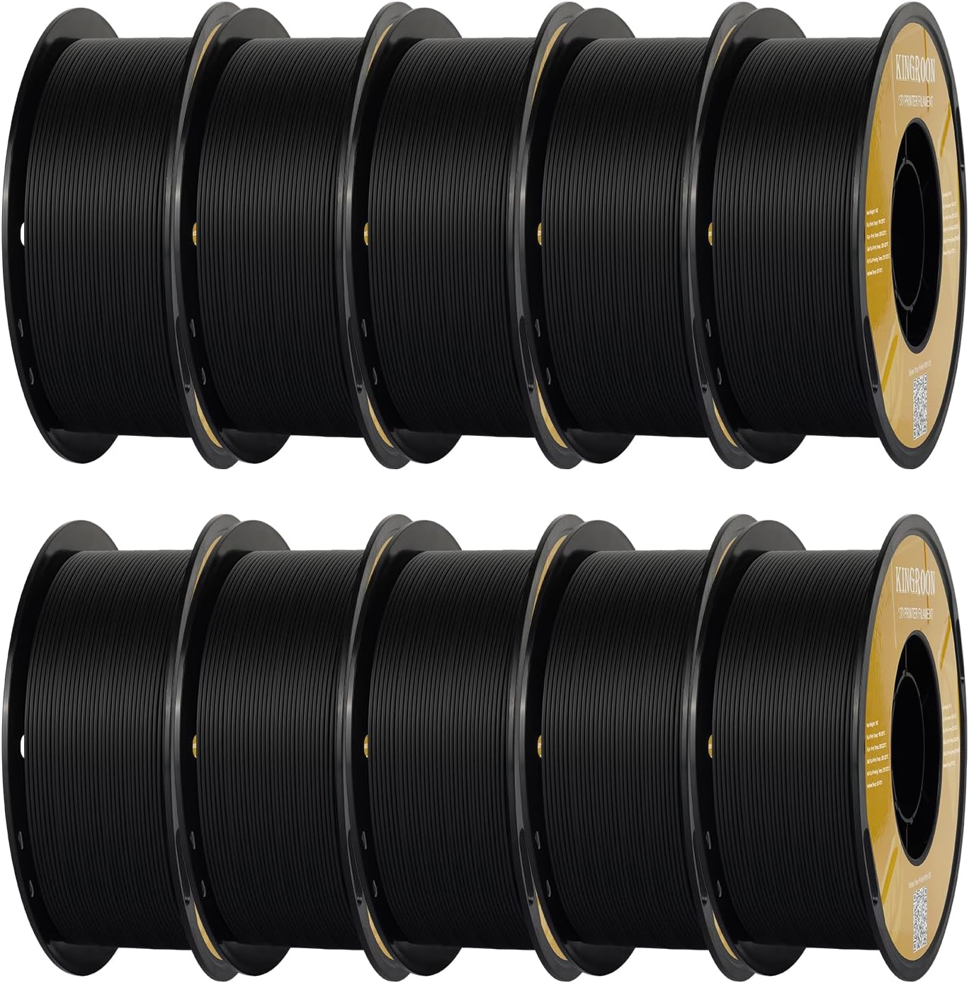 Kingroon Matte PLA Filament 1.75mm for Smooth 3D Printing