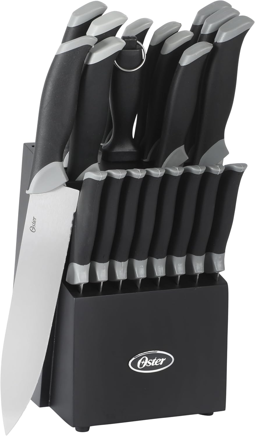 Oster Lindbergh 22 Piece High Carbon Stainless Steel Knife Set