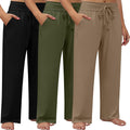 Neer Women's Plus Size Wide Leg Lounge Pants - Cozy, Roomy Fit Shoes