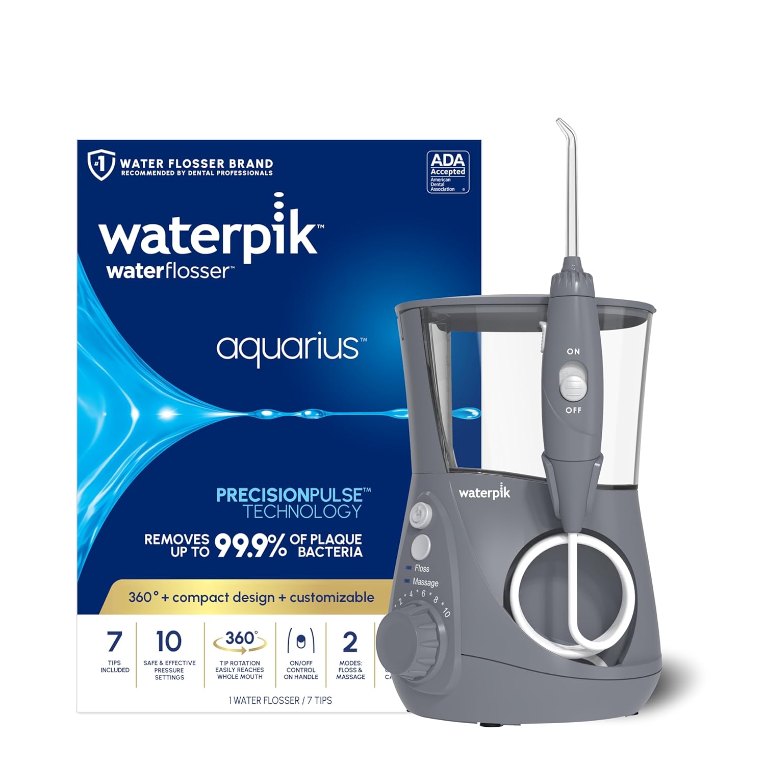 Waterpik Aquarius Water Flosser for Effective Dental Care