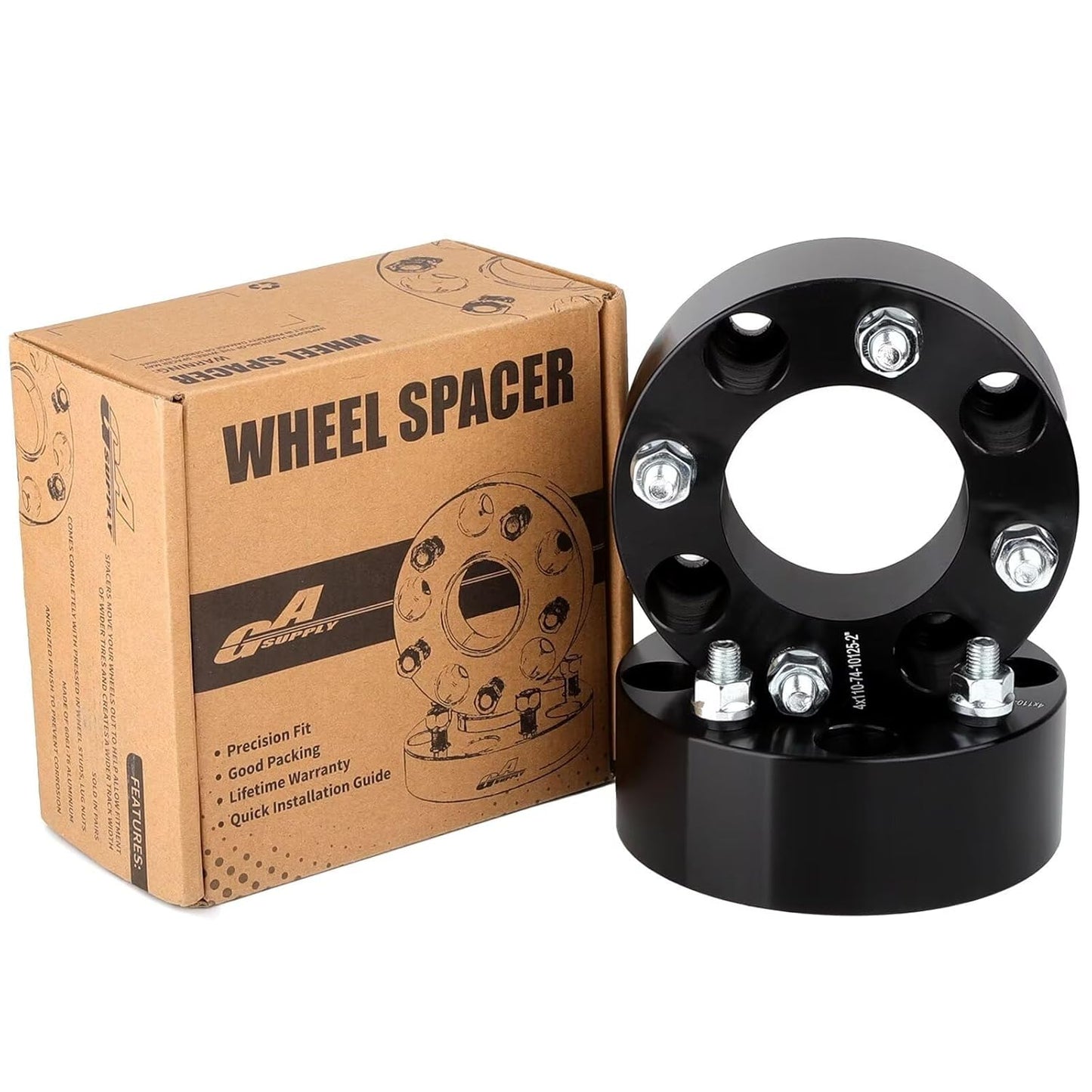 GAsupply ATV 4x110 Wheel Spacers 2 inch for Enhanced Performance