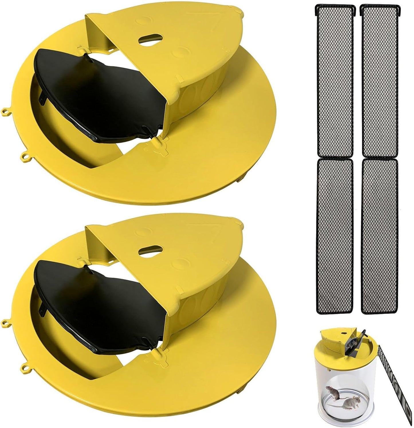 Automatic Reset Humane Mouse Traps x2