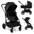 INFANS 2 in 1 Baby Stroller Convertible Bassinet - One-Hand Fold