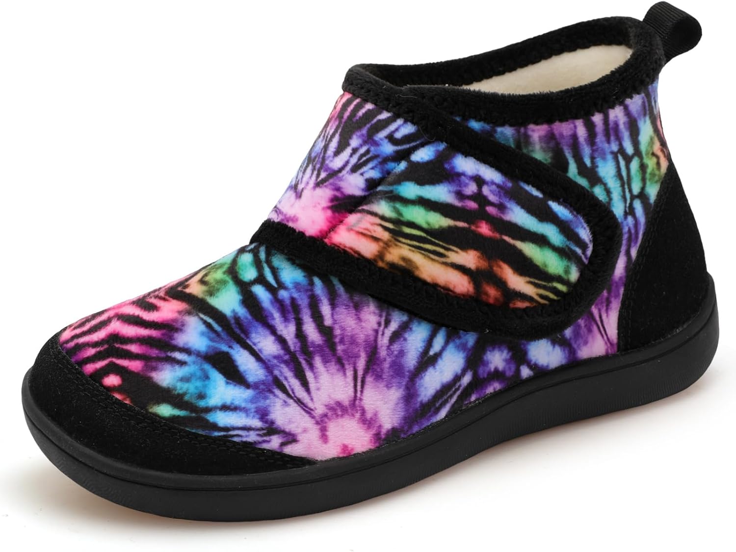LeIsfIt Slipper Boots for Women: Adjustable Non-slip Winter Shoes