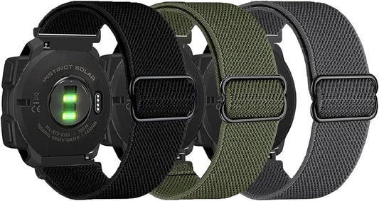 Garmin Instinct Stretchy Nylon Bands - Comfortable Fit