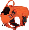ICEFANG Tactical Dog Harness Small - Durable MOLLE Vest with Handle