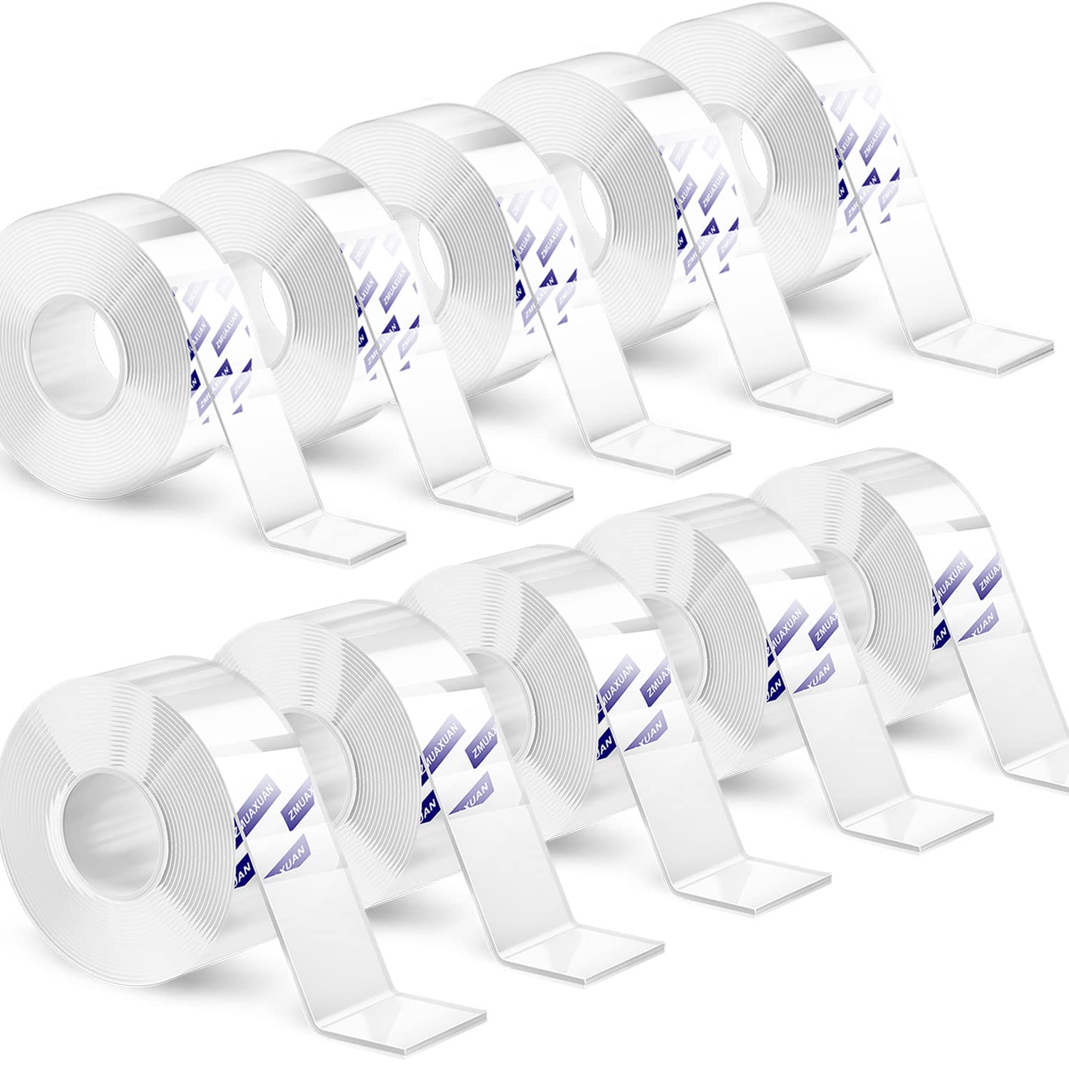 10 Rolls of Heavy Duty Double Sided Mounting Tape for All Needs