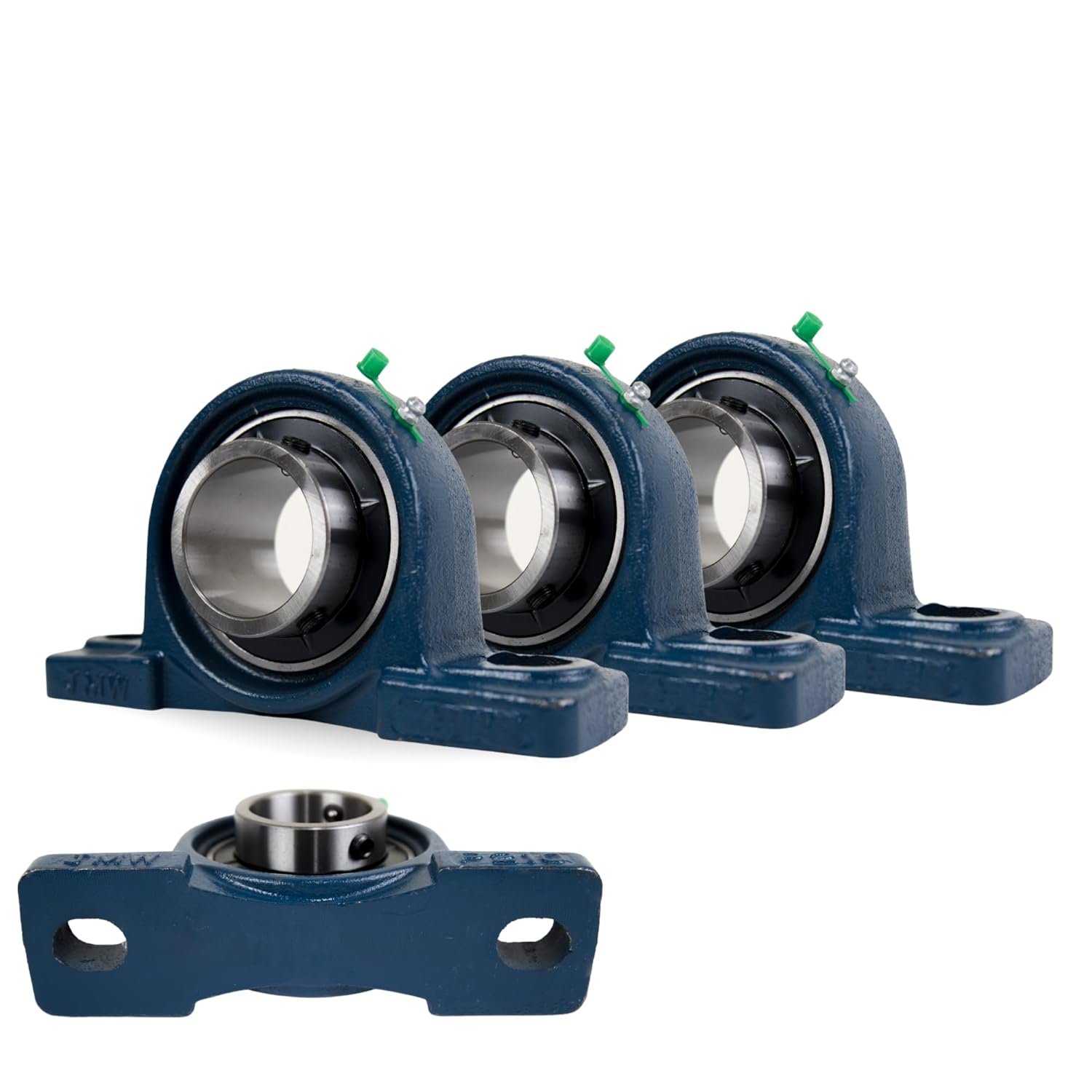 Jeremywell UCP208-24 Pillow Block Bearing with Solid Base
