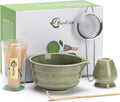 Matcha Set with Bowl, Whisk, Scoop, and Sifter - 5 Pcs Kit