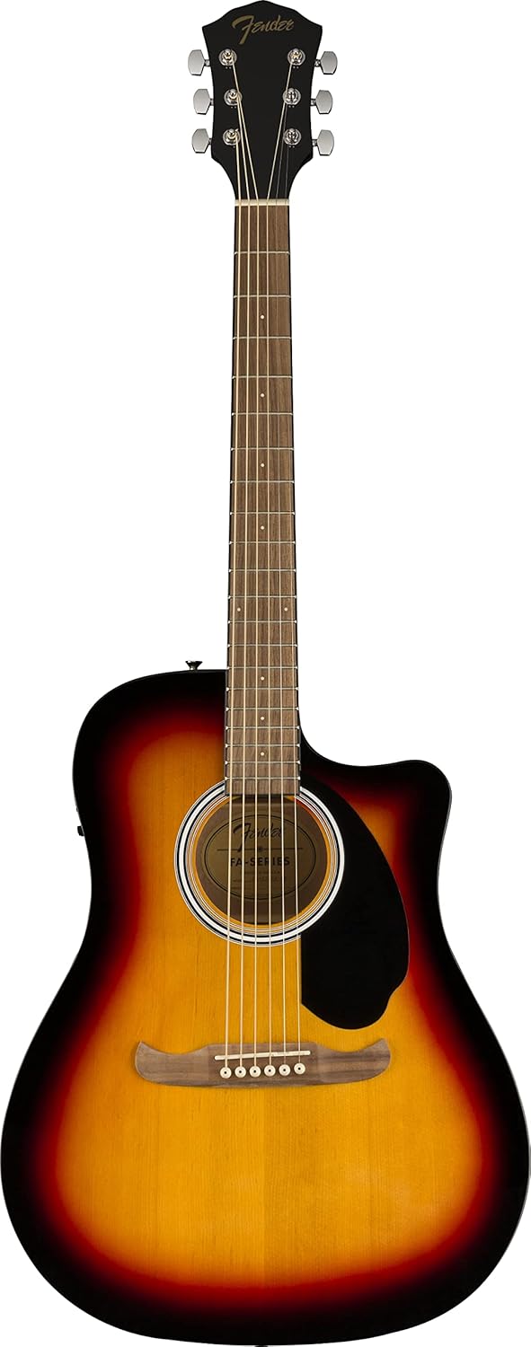 Fender FA-125CE Sunburst Guitar with 2-Year Warranty