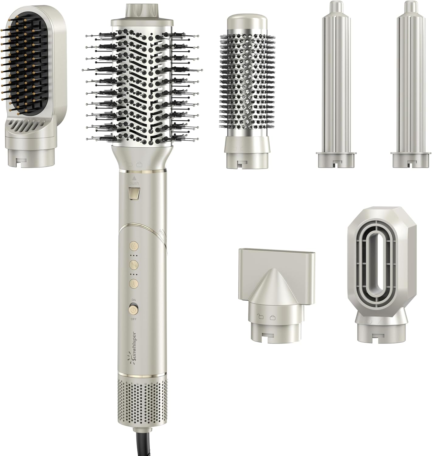 Ultimate Hair Styling Tool Set - 7in1 Hot Air Styler