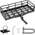 Hitch Cargo Carrier 60x24x14 in Folding Rack - Extra 500lb Storage
