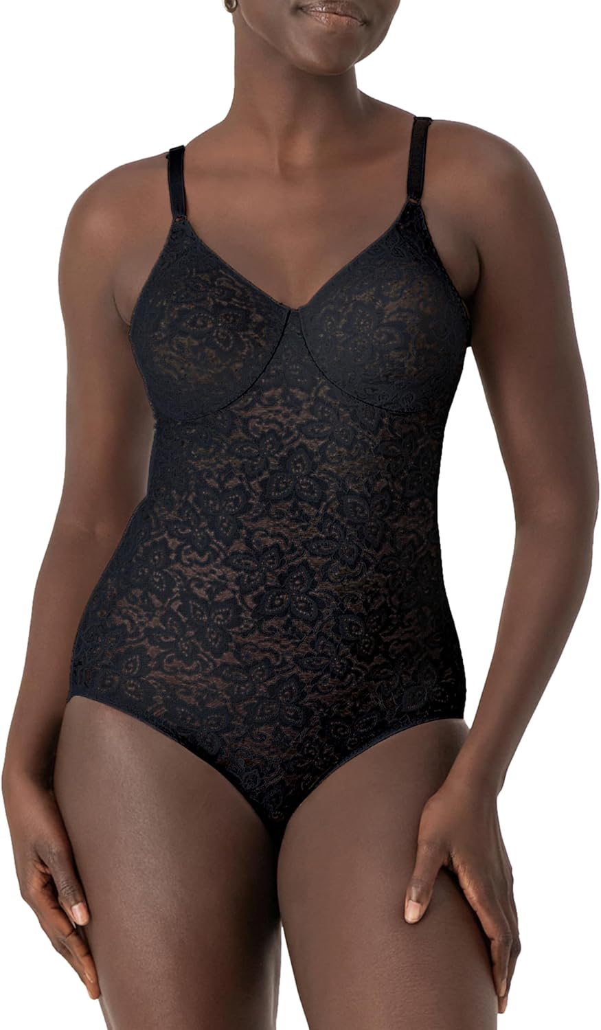 Bali Lace Body Shaper with Built-in Underwire for Ultimate Comfort