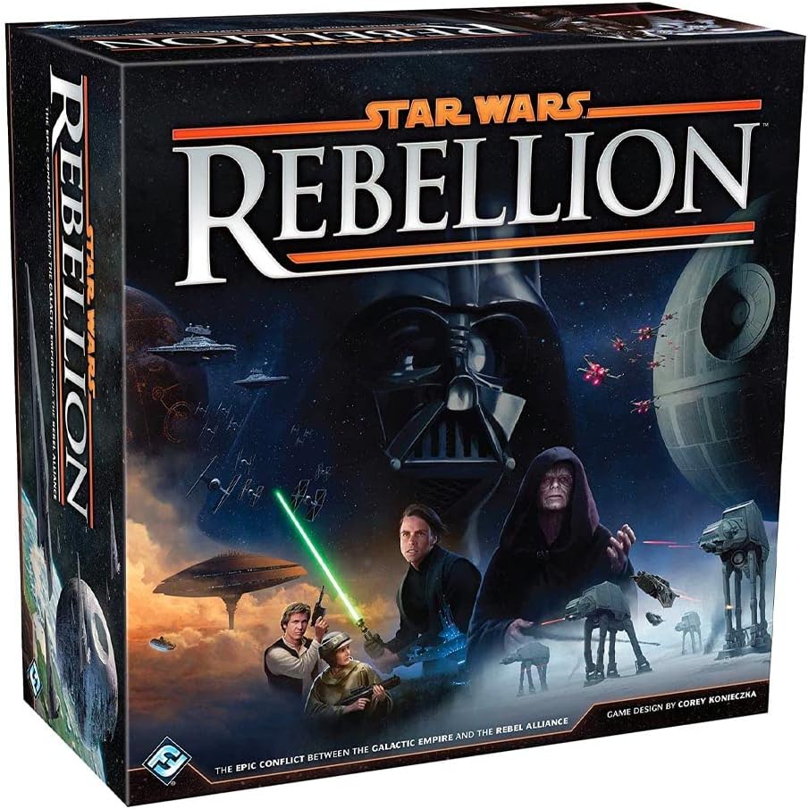 Star Wars: Rebellion Board Game - Epic Galactic Warfare Strategy