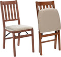 MECO STAKMORE Arts and Craft Folding Chair Set of 2 - Solid Wood