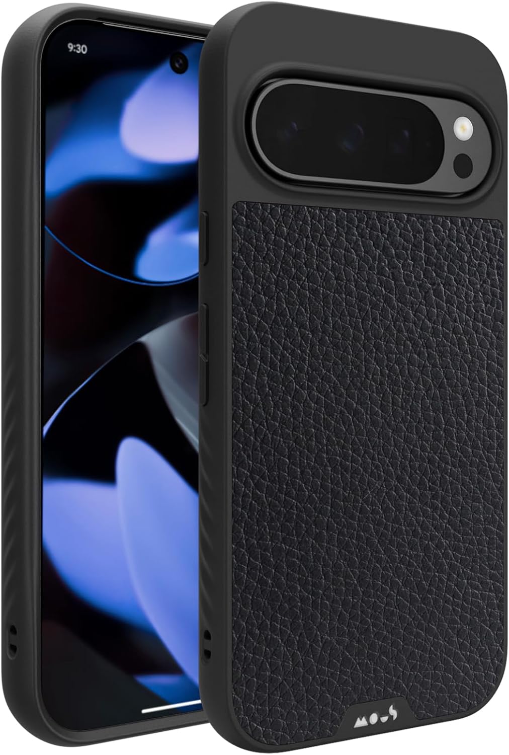 Mous Google Pixel 9 Pro XL Case - Limitless 5.0 Black Leather