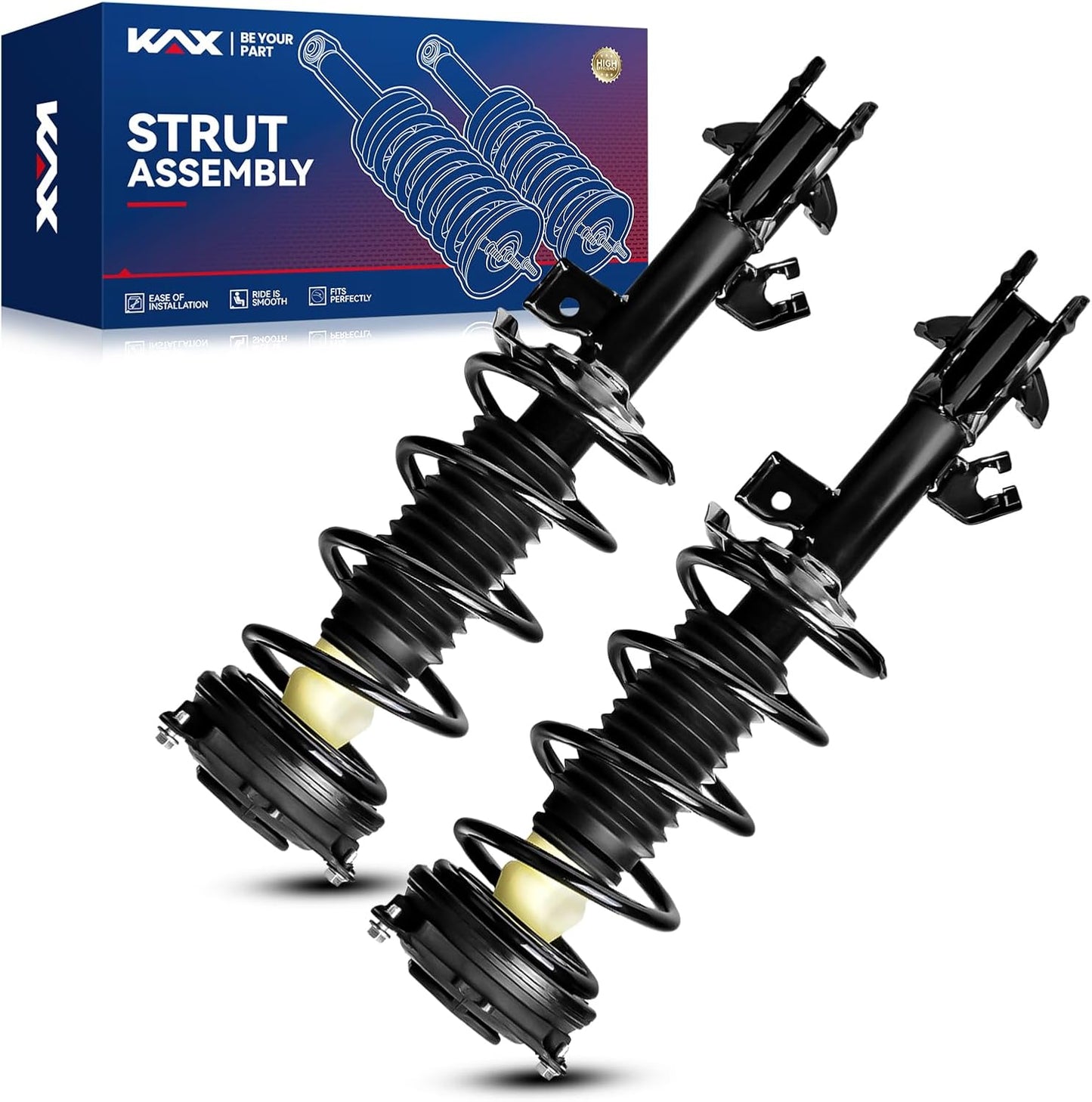 KAX Front Struts Shock Absorber Assembly for Nissan Versa 2007-2012