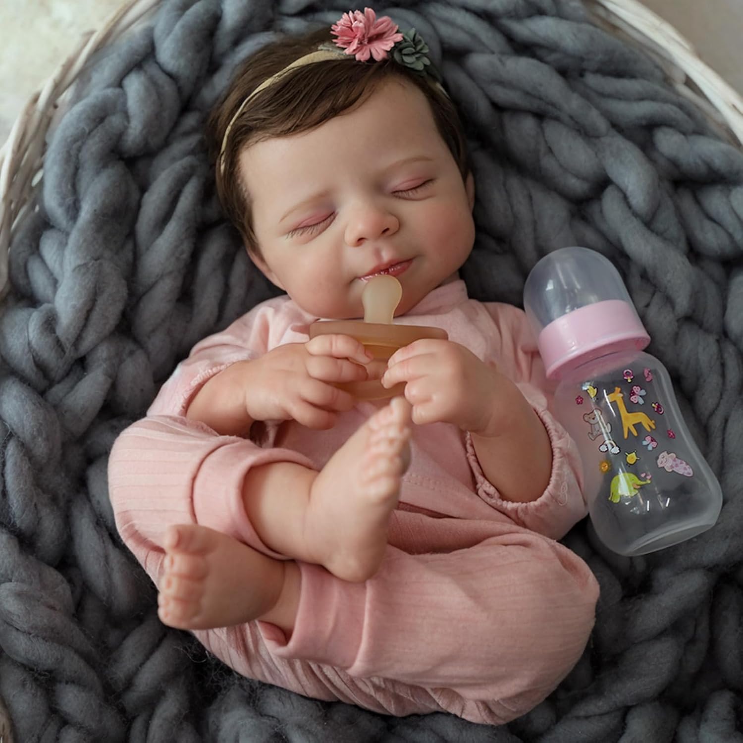 Realistic Reborn Baby Dolls - 18in Lifelike Newborn Gift
