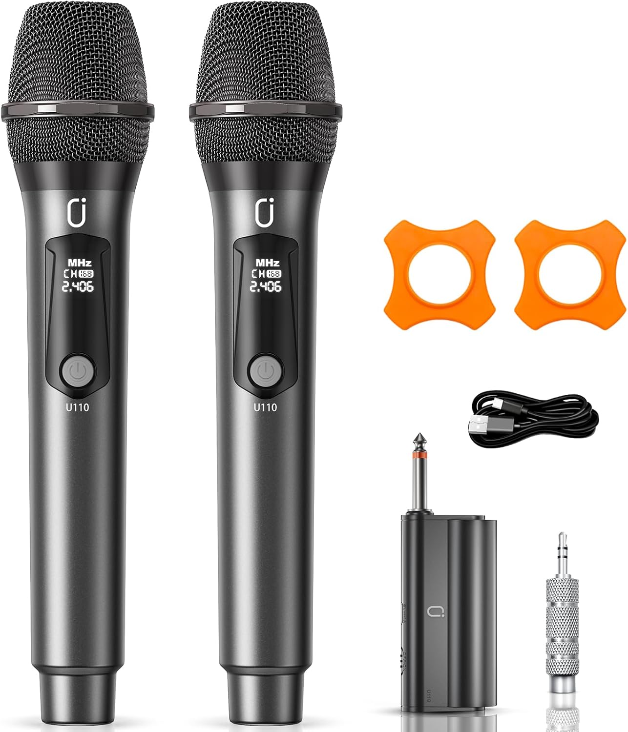 Wireless Microphones for Karaoke and Events - Rechargeable System