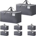 BlissTotes Large Moving Boxes and Totes 76L - Space Saving Storage