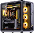 JONSBO BO400 ATX Mid Tower PC Case - Aluminum Dual Chamber Design
