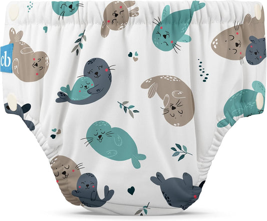 Charlie Banana Reusable Swim Diaper - Leak-Proof Stylish Swimwear