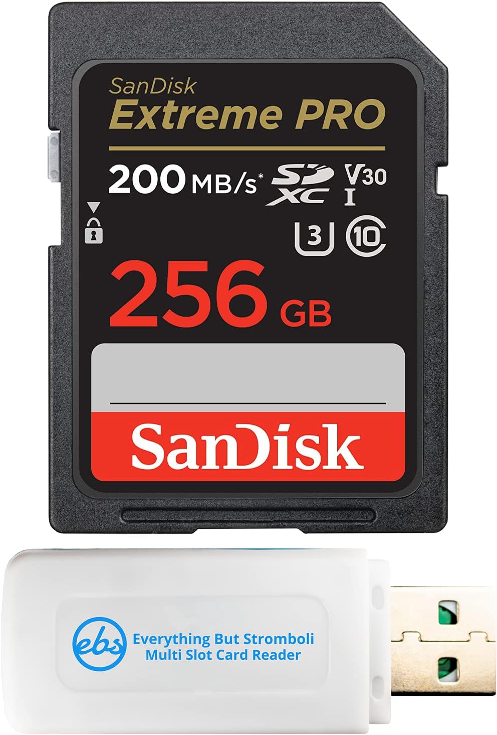 Capture Every Moment: SanDisk 256GB SDXC + Reader
