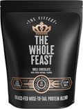 Whole Feast Beef Protein Powder Milk Chocolate - Grass Fed Nose