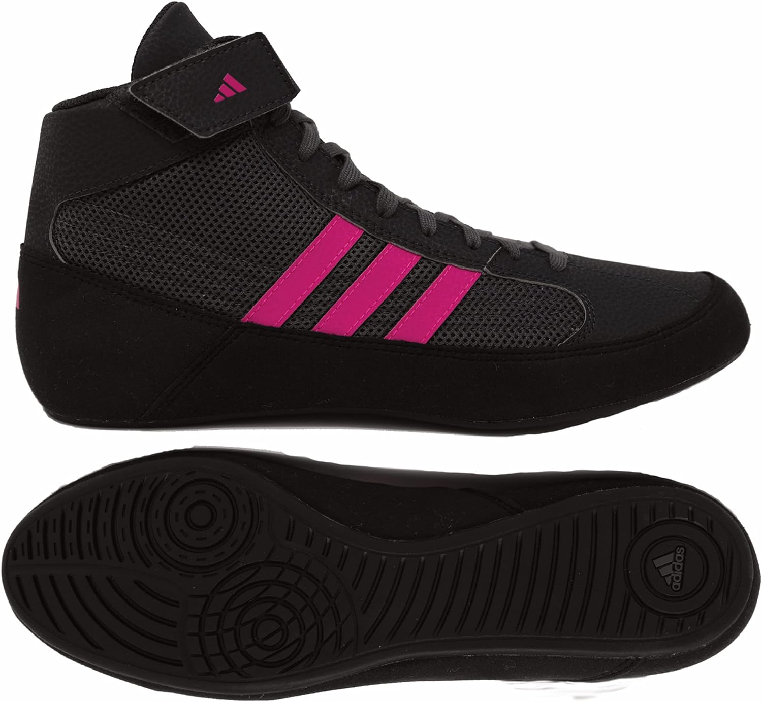 adidas Youth HVC Wrestling Shoes - Lightweight Performance