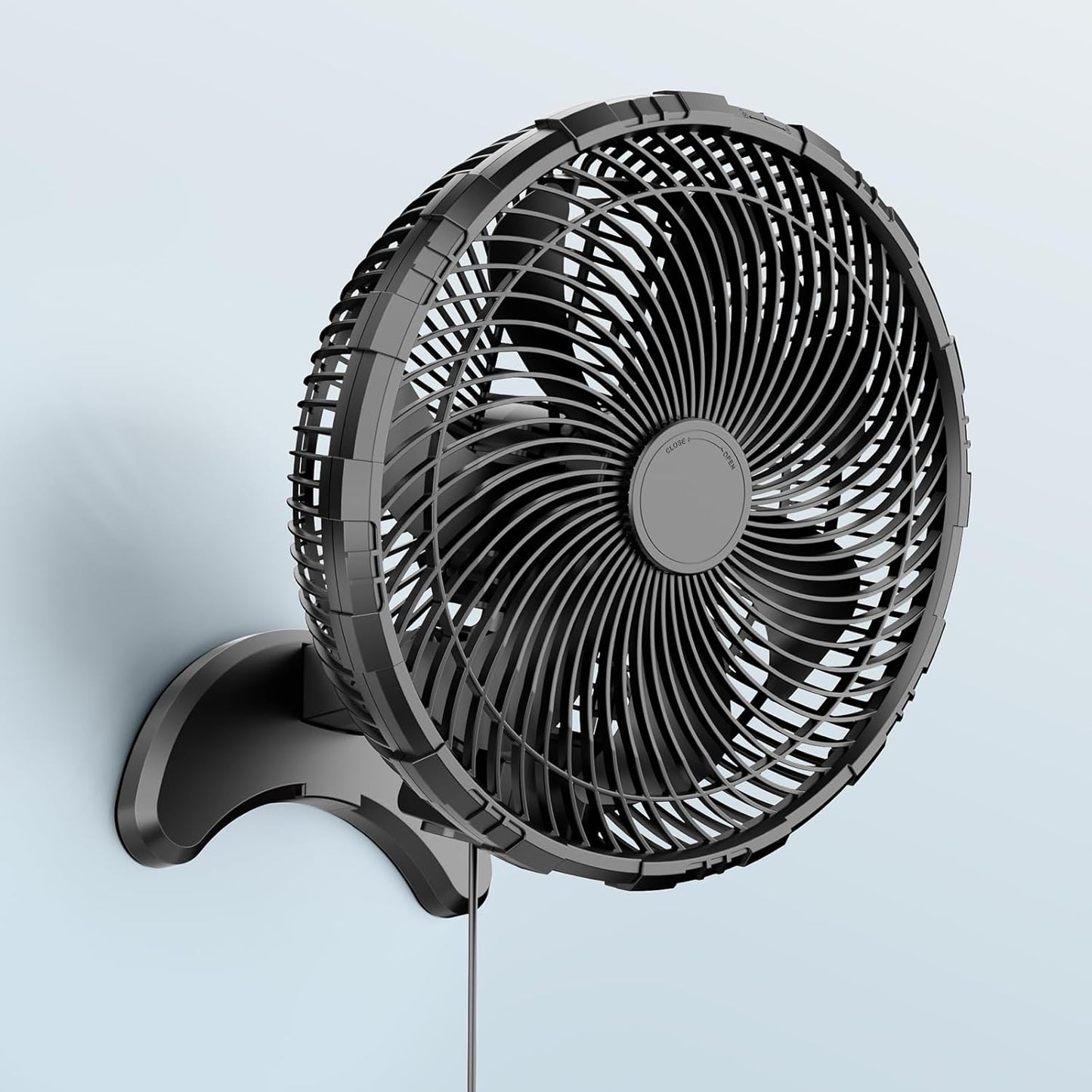 Koonie 12 Inch Wall Mount Fan for Quiet and Efficient Cooling