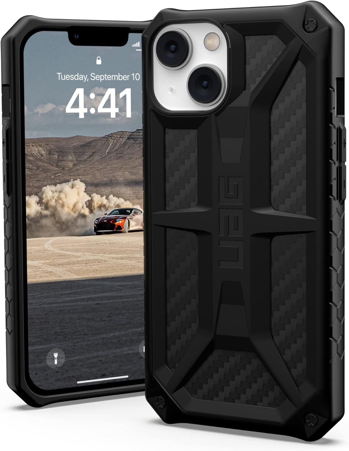 URBAN ARMOR GEAR iPhone 14 Case - Rugged Carbon Fiber Cover