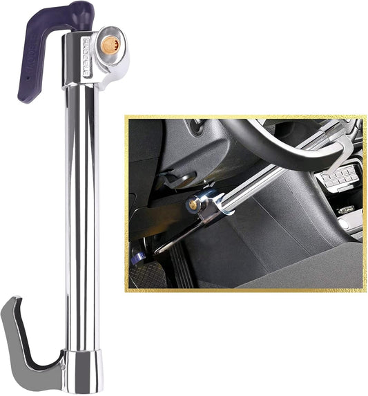 Tevlaphee Universal Steering Wheel Brake Lock for Car Security