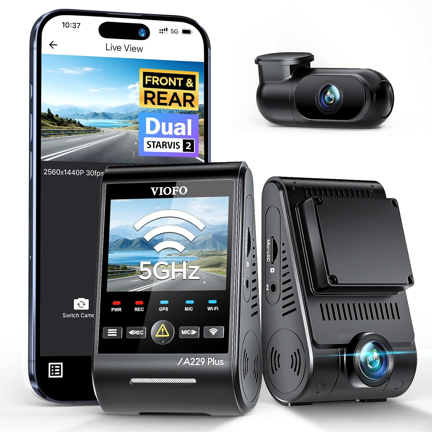 Ultimate Protection on the Go: VIOFO A229 Plus Dual Cam