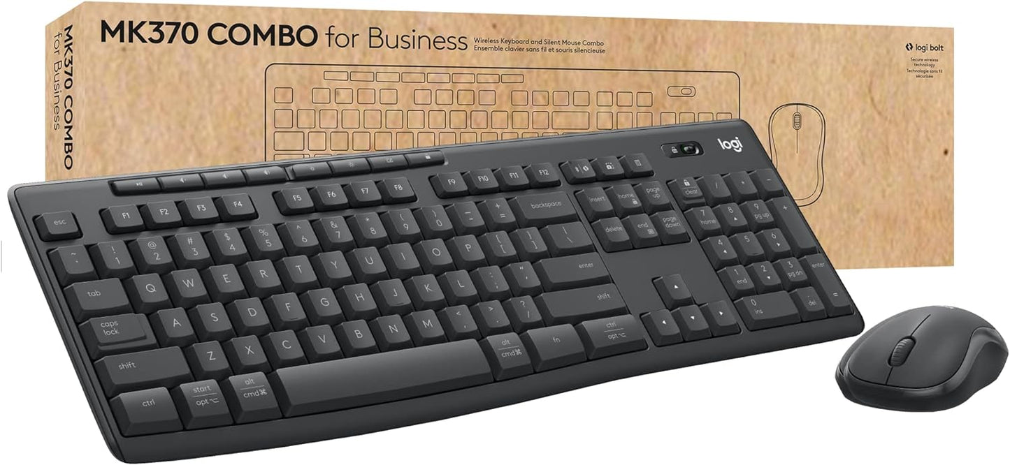 Logitech MK370: Secure Wireless Keyboard & Mouse