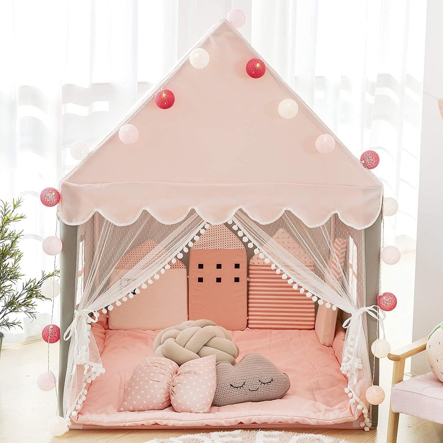 Avrsol Large Kids Play Tent - Castle Fairy Fun!