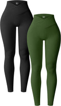 OQQ Women's Comfortable Yoga Leggings Set for Active Lifestyles