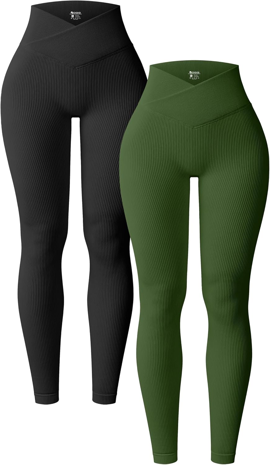 OQQ Women's 2 Piece Yoga Leggings for Comfortable Workouts