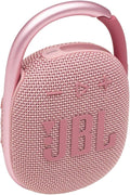 JBL Clip 4 Portable Mini Bluetooth Speaker - Pink (Renewed)