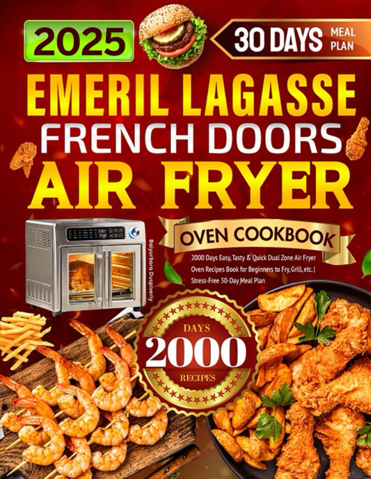 2000 Dual Zone Air Fryer Recipes Cookbook