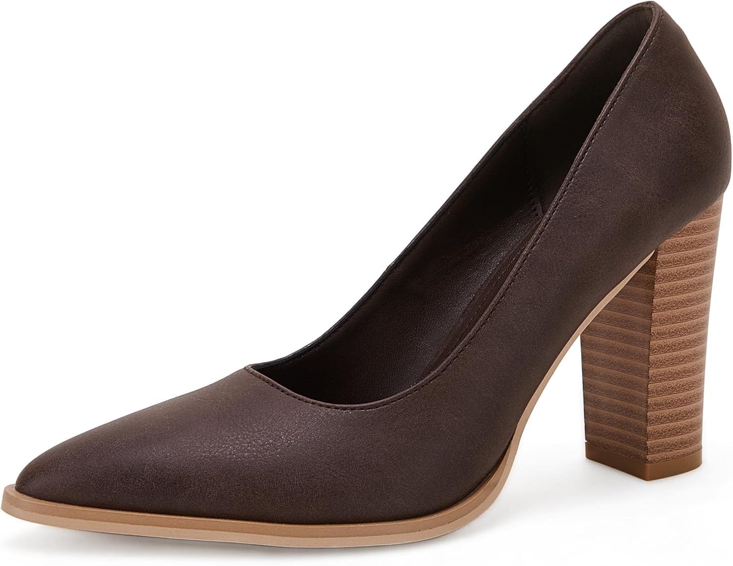 LAICIGO Women's Pointed Toe Pumps for Elegant Occasions