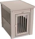 ecoFLEX Pet Crate End Table Small Grey - Dual-Purpose Pet Crate