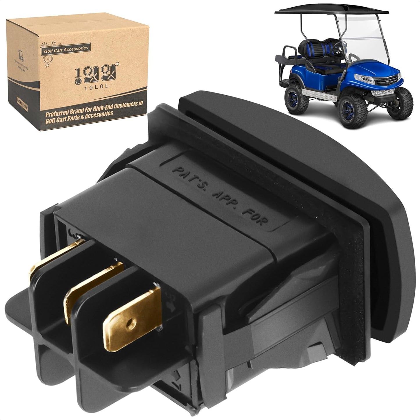 Enhance Golf Cart Performance with 48V FWD REV Switch - 101856001 Replacement