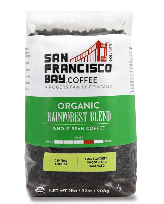 Organic Rainforest Blend Whole Bean Coffee - 2lb Bag