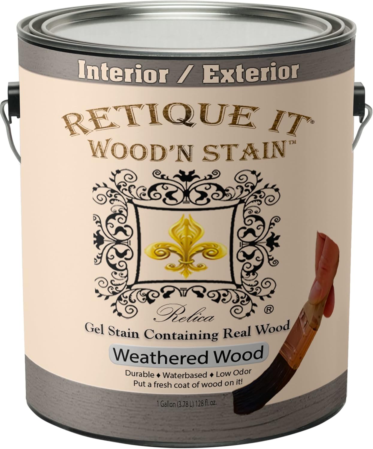 Retique It Wood'nStain Liquid Gel Stain for Real Wood Finish