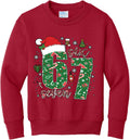 ugly christmas sweater crewneck sweatshirt - funny kids holiday top