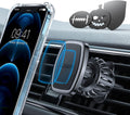 Magnetic Car Phone Mount with 6 Magnets - Secure Vent Mount