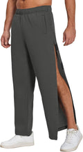 Men's Fleece Tear Away Pants for Post Knee Replacement - Breakaway