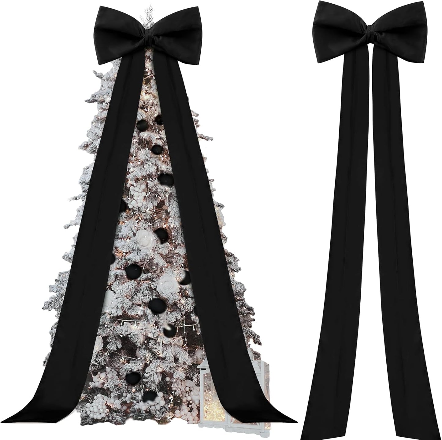 Extra Large Christmas Tree Topper Bow for Stunning Holiday Decor