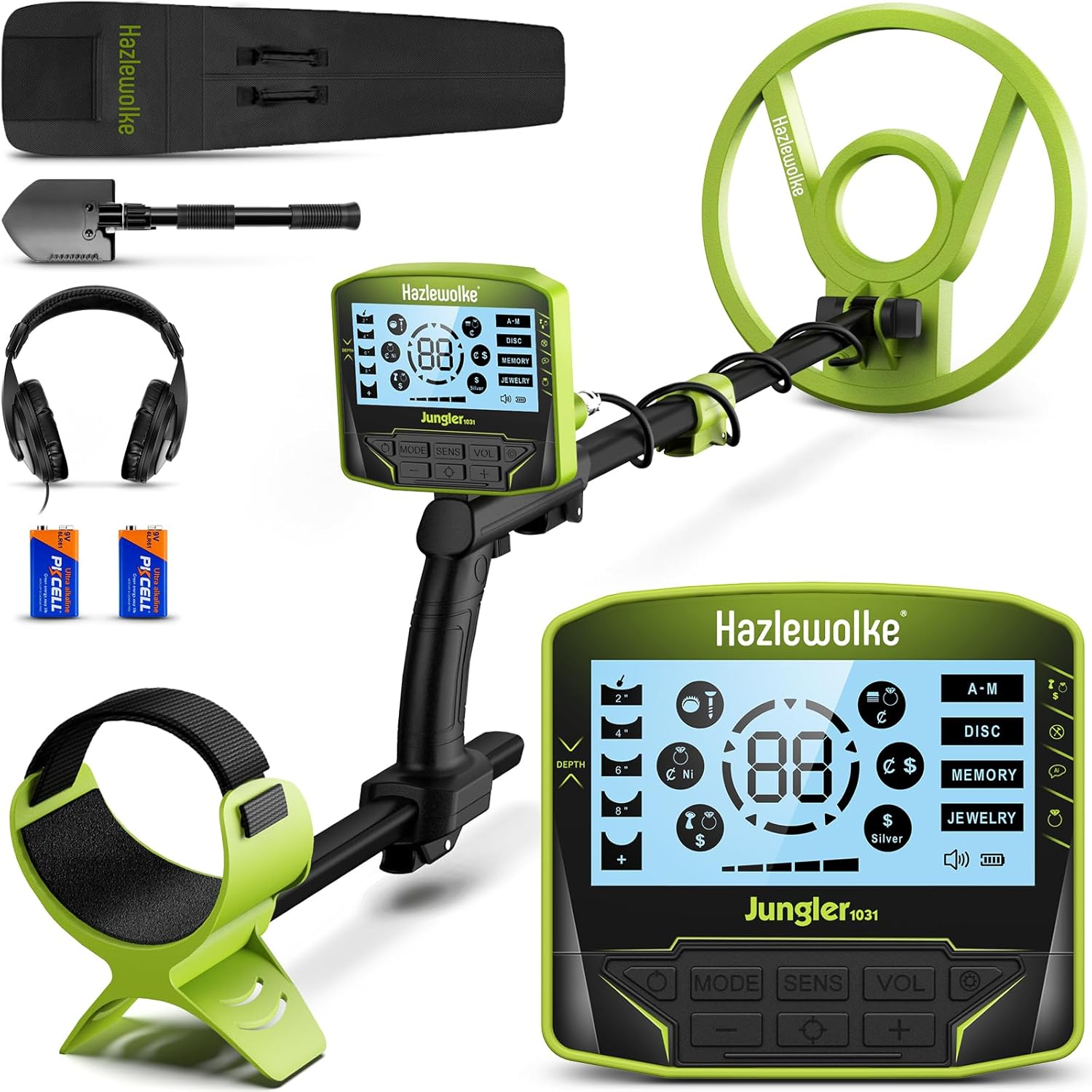 Professional Metal Detector for Adults with 10 Waterproof Coil