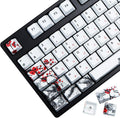MOLGRIA Keycaps 111 Set for French ISO Keyboards - Plum Blossom